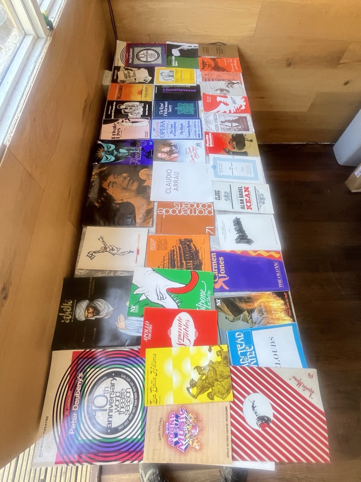 Large Collection 200-300 Of Vintage Theatre Programmes From 50s 60s 70s 80s