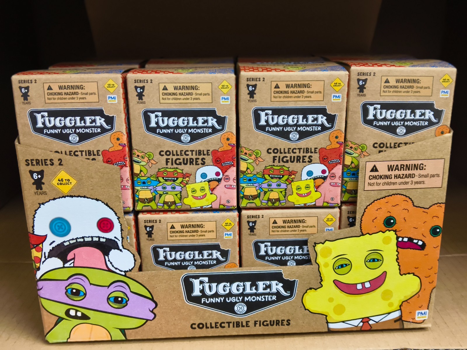 One Case of 24 Pieces Fuggler Funny Ugly Doll Collectible Figures Blind Box S2
