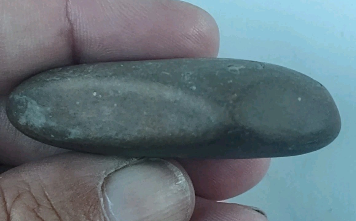 Native American Indian Artifacts Lizard Plummet California