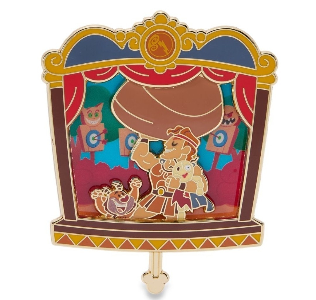 Hercules and Phil Slider Pin Disney Magical Theater LE 4500 Pieces ships 6/22