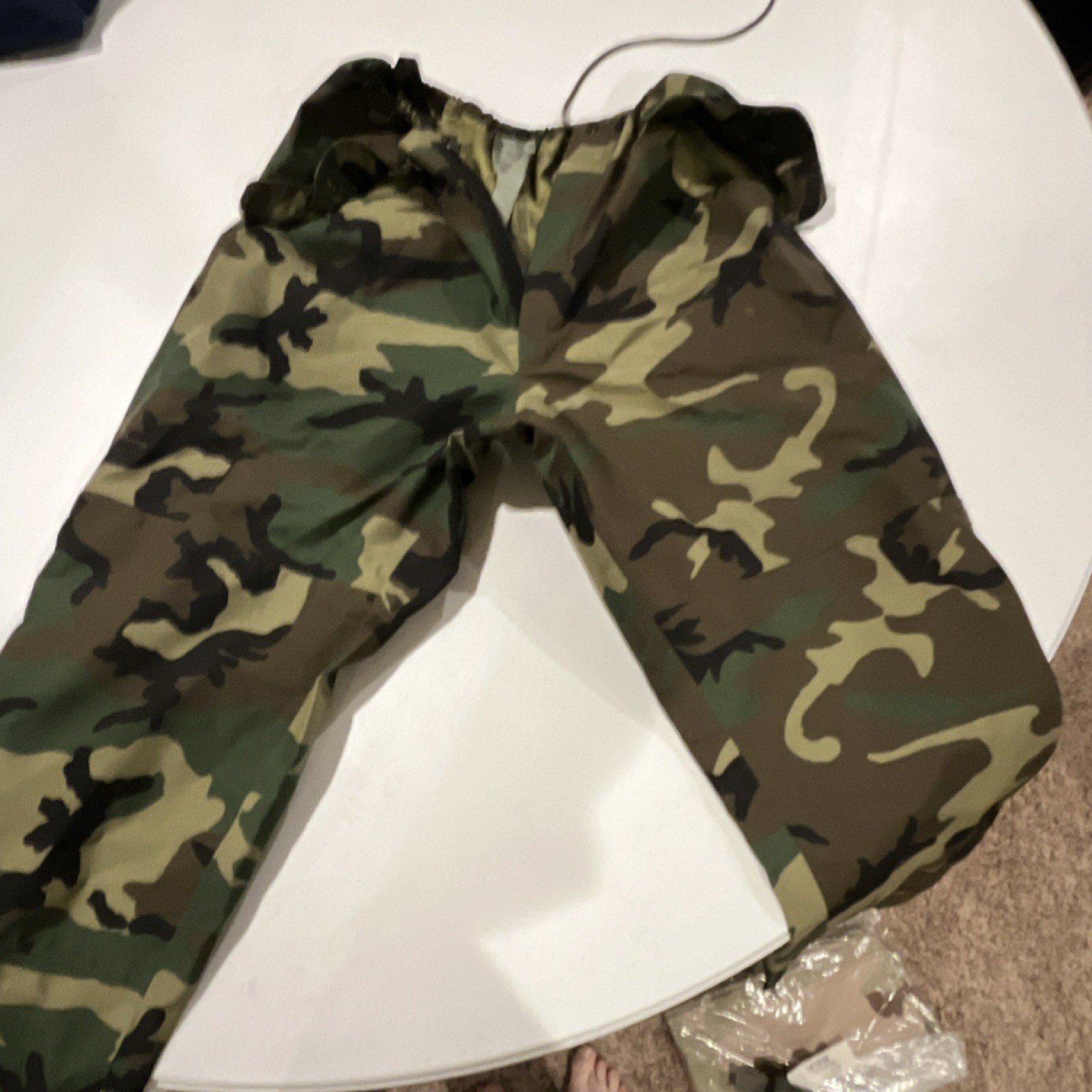 Gore-Seam Woodland Camouflage Military Pants Militaria NSN 2001-Now Original