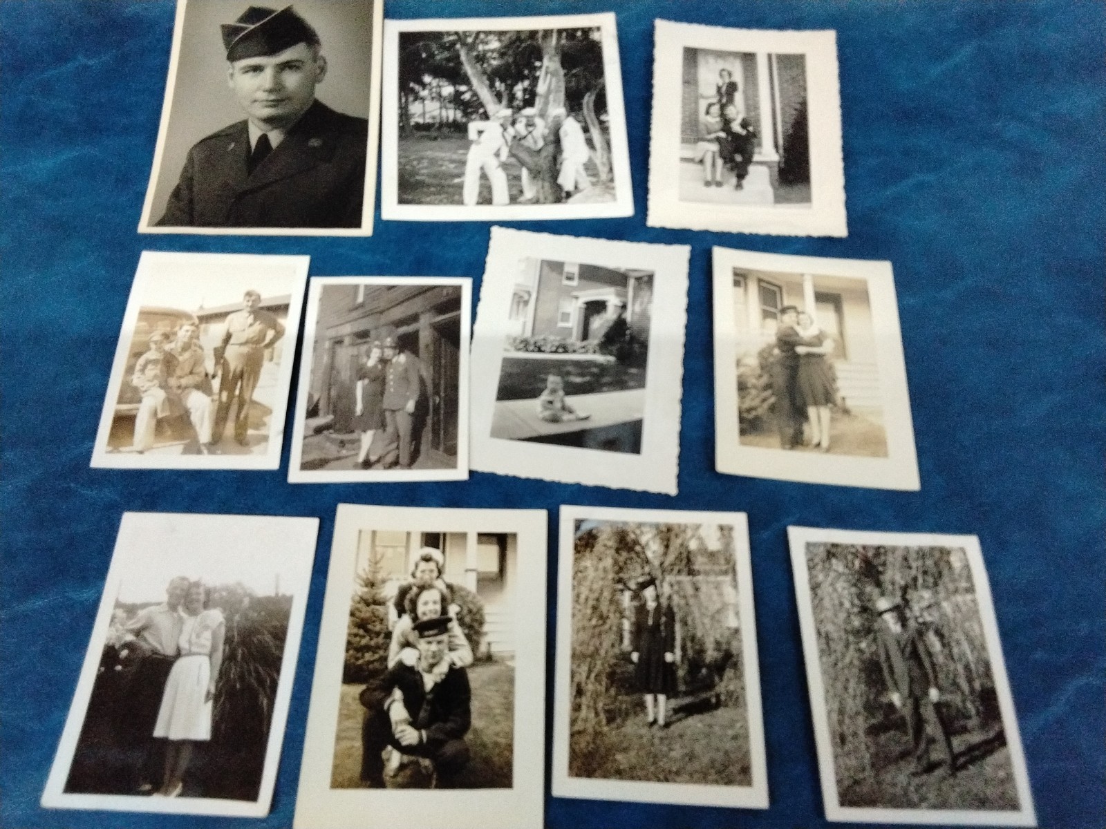 11 pcs 1940’s VTG Photo’s SEE PICTURES
