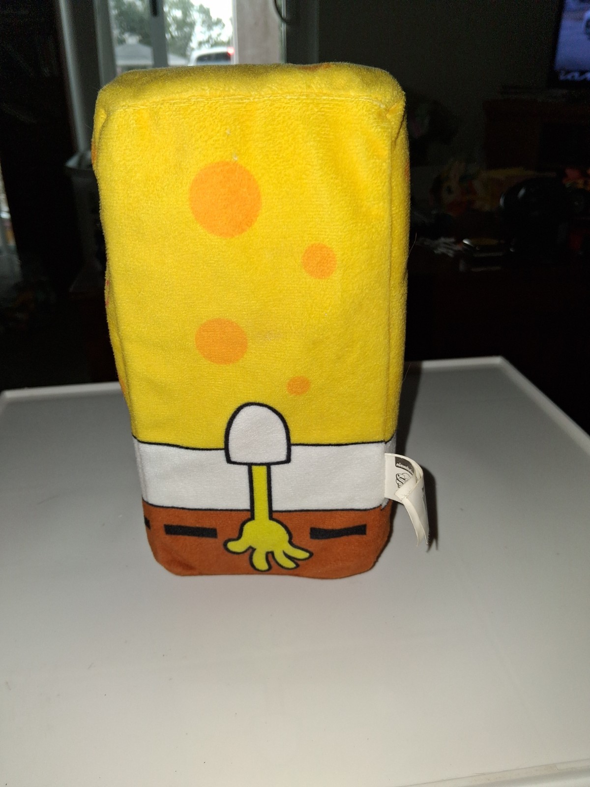 Nickelodeon SpongeBob SquarePants Plush 8 in Yellow Polyurethane Foam 2016