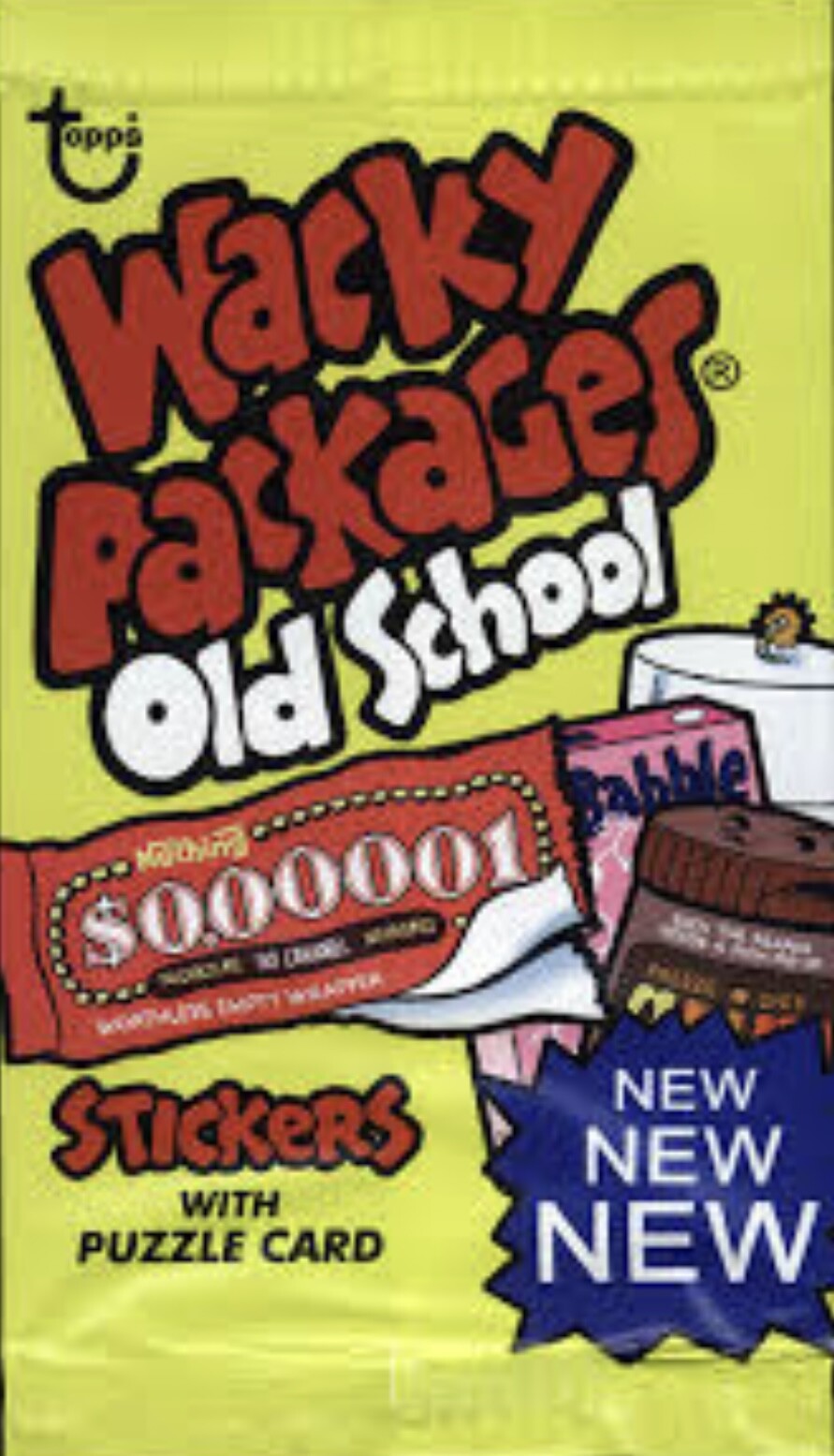 2011 Wacky Packages Old School Series 3 Complete Your Set U Pick OS3RD BASE