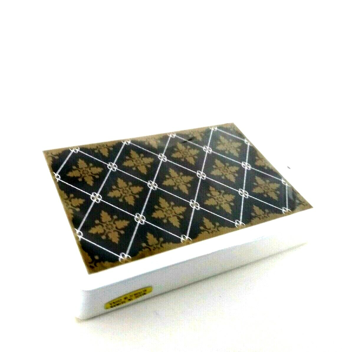 Mid Century Modern Sealed Deck Pattern Playing Cards Art Deco Label Taiwan, ROC