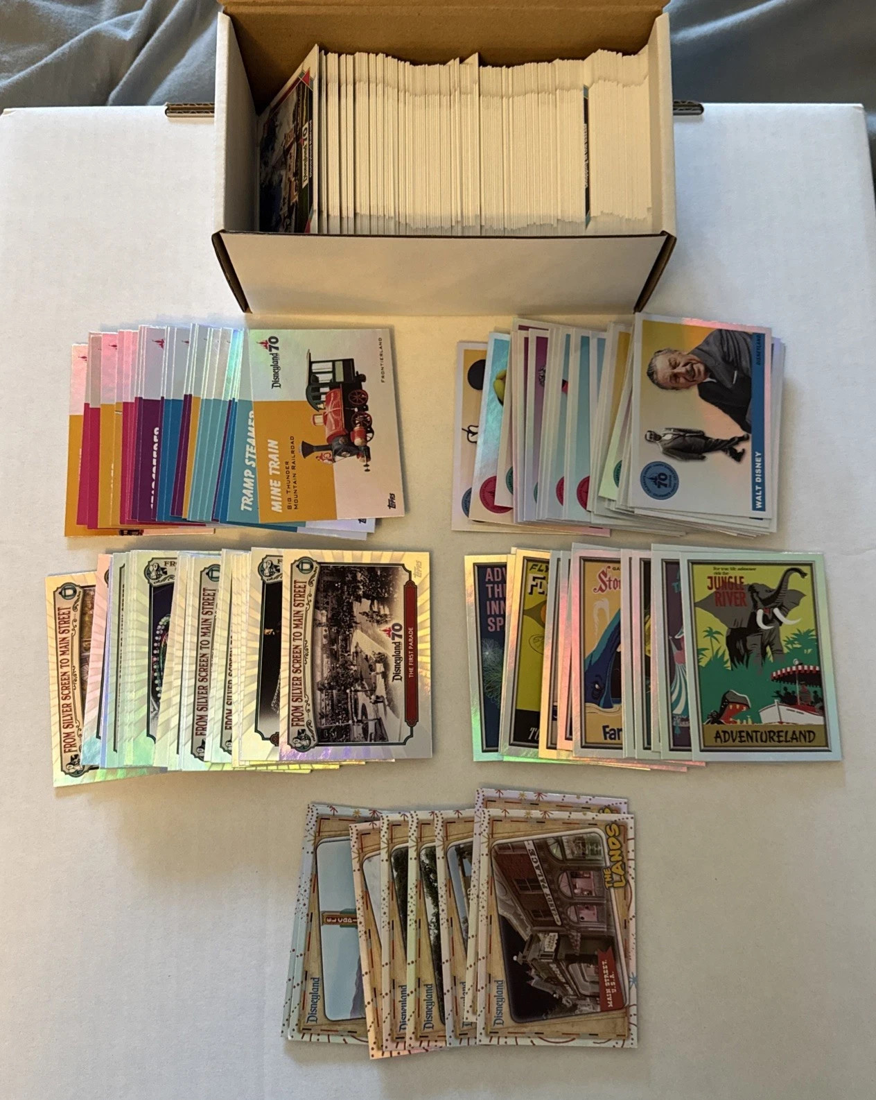 2025 Topps Disneyland 70th Complete MASTER Set of 251 Cards- Base, Inserts, EM-1