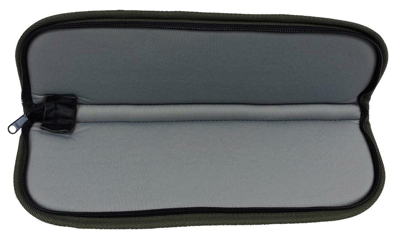 DUCKCLOTH KNIFE CASE POUCH w/Elastic & Embroidered RANDALL LOGO USA Multi sizes