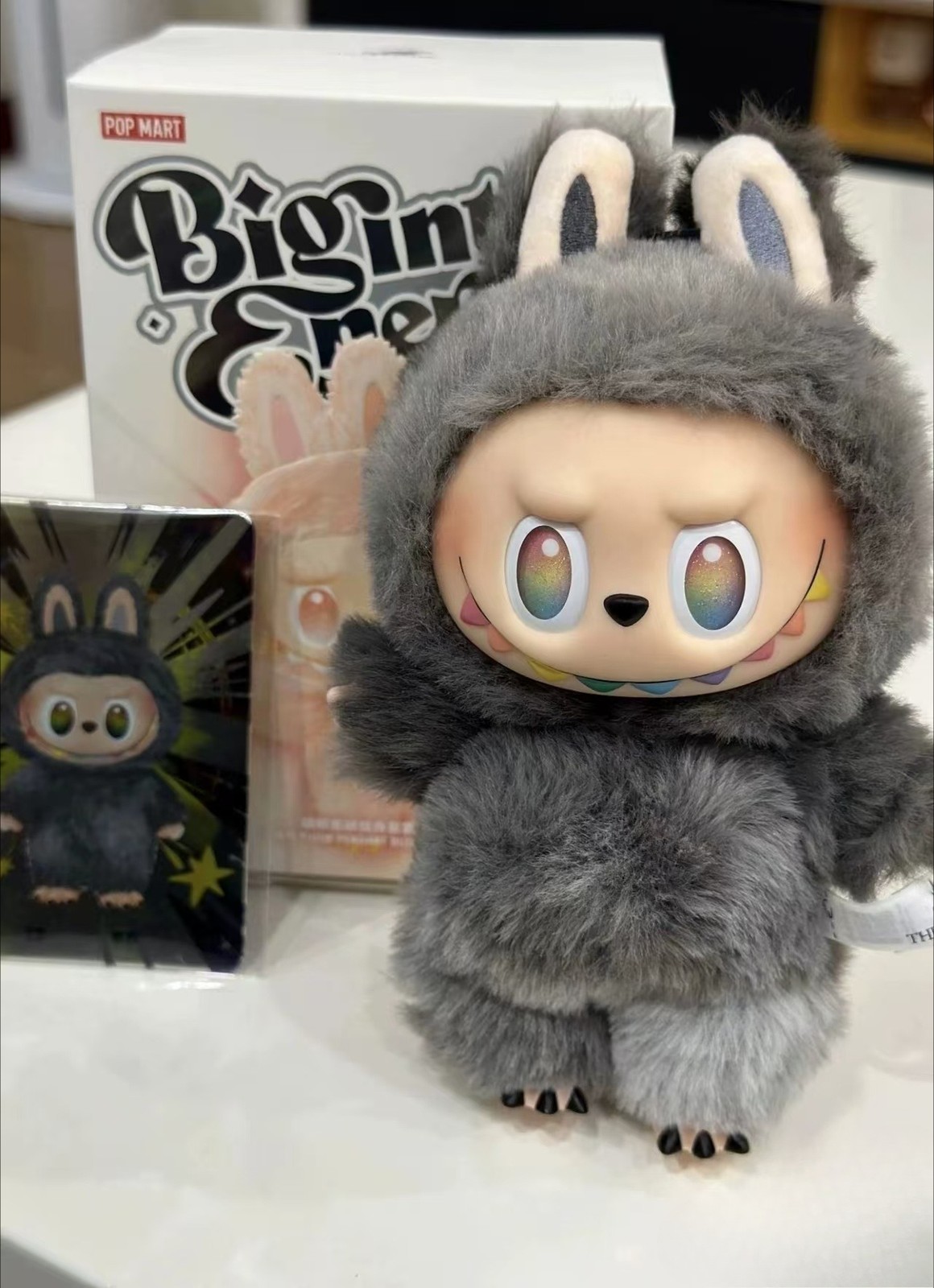 New The Monster Big into Energy Hidden Edition-ID POP.MART. Blind Box,Pendant