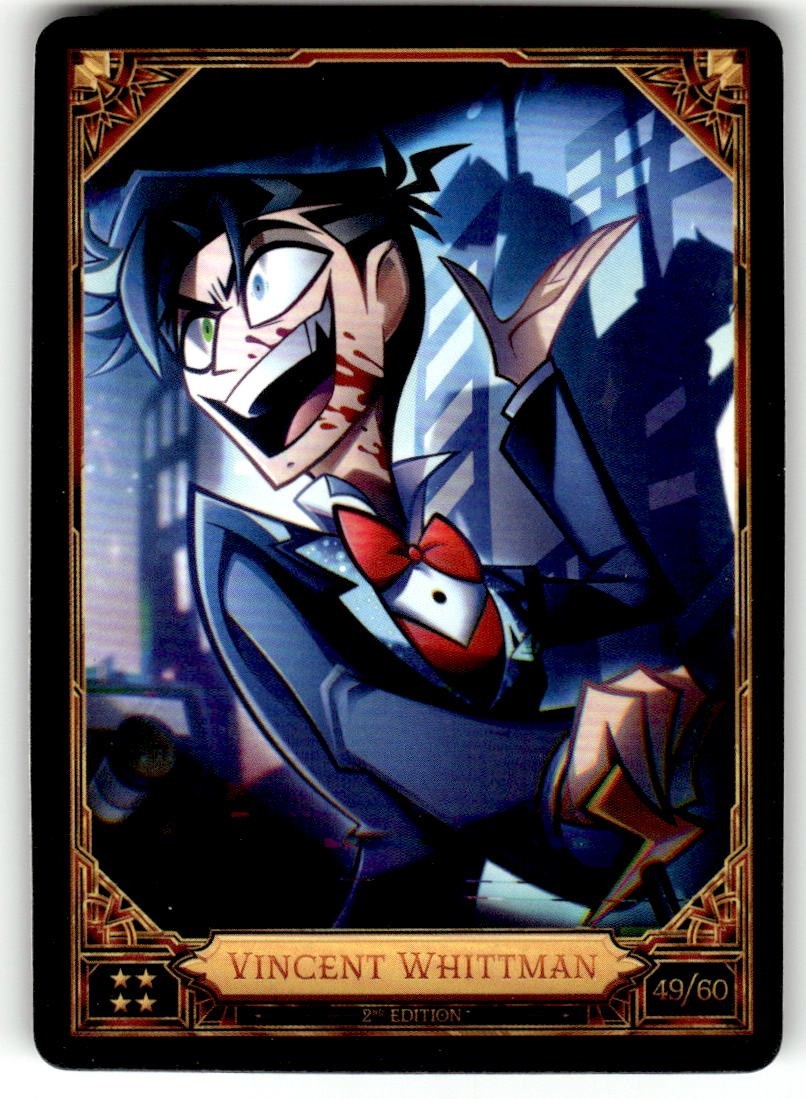 Hazbin Hotel Season 2 Trading Cards 49/60 VINCENT WHITTMAN 2nd Edition NON-FOIL