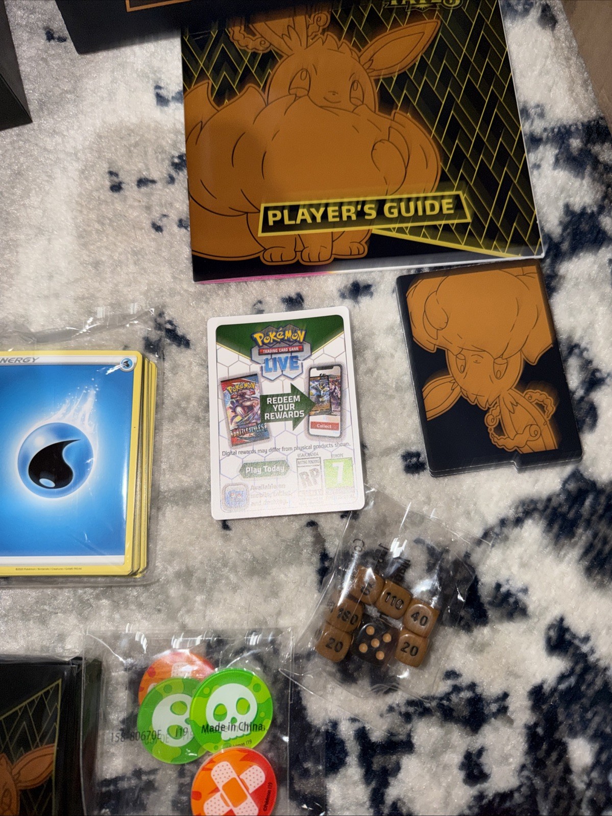 Pokémon – Shining Fates ETB (OPENED) – w/ Accessories, No Packs