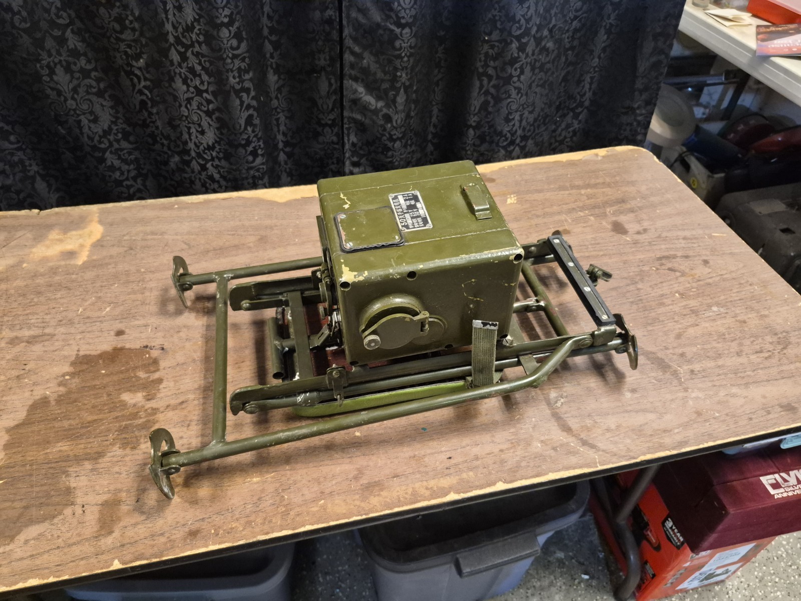 RARE Viet Cong Field Generator w/folding Legs-Seat. Chicom Army FSW50 Clean Cond