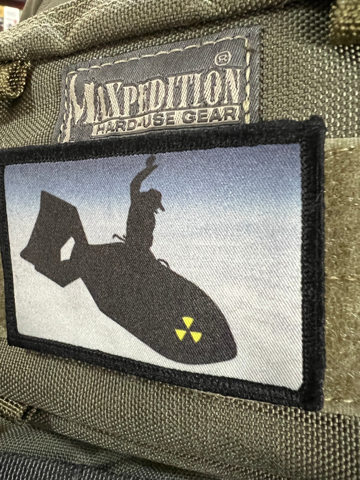 Deadpool Movie OUCHIE Morale Patch Tactical ARMY Hook Military USA Badge Flag
