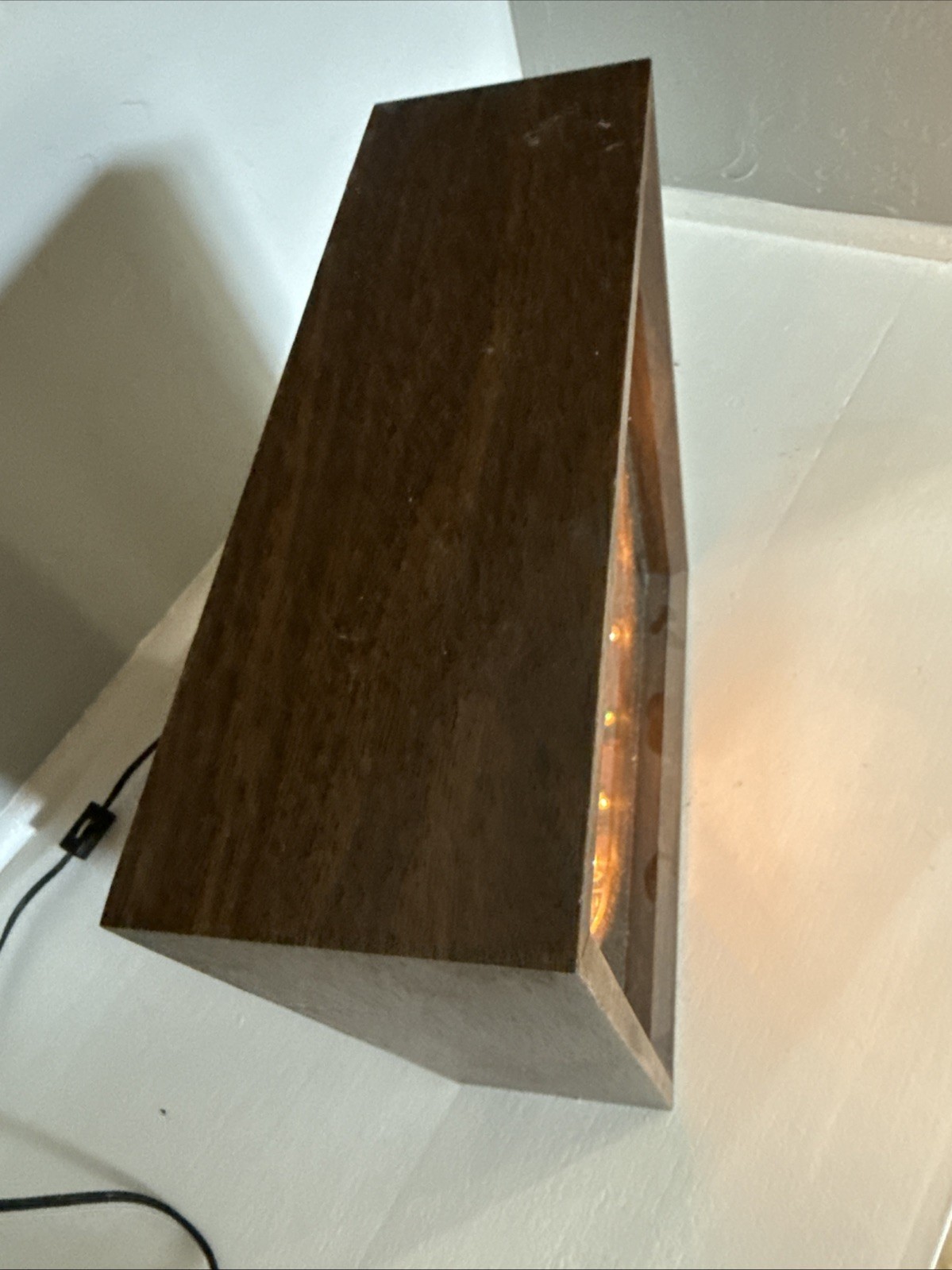 Vtg 1970s Lava Simplex Infinity Mirror Tunnel Lamp Motion Light Box Works – READ