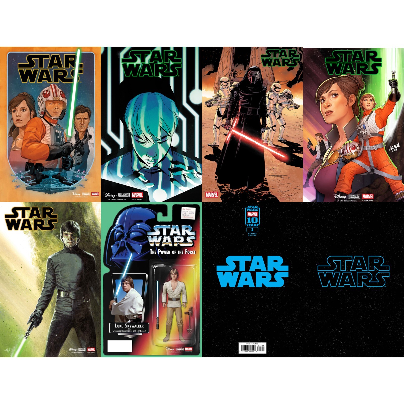 Star Wars (2025) #1 2 3 4 5 6 7 8 9 10 Marvel Comics COVER SELECT