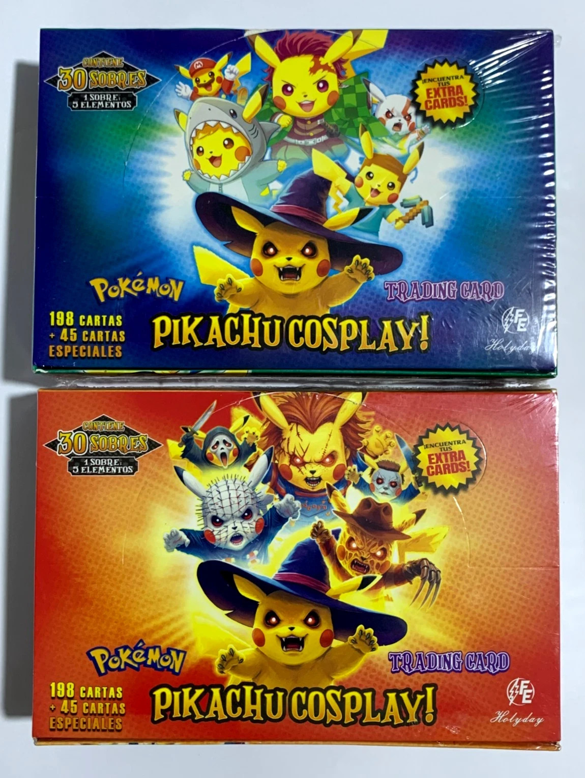 2 BOXES – 2025 BOX POKEMON PIKACHU COSPLAY FE Trading Cards