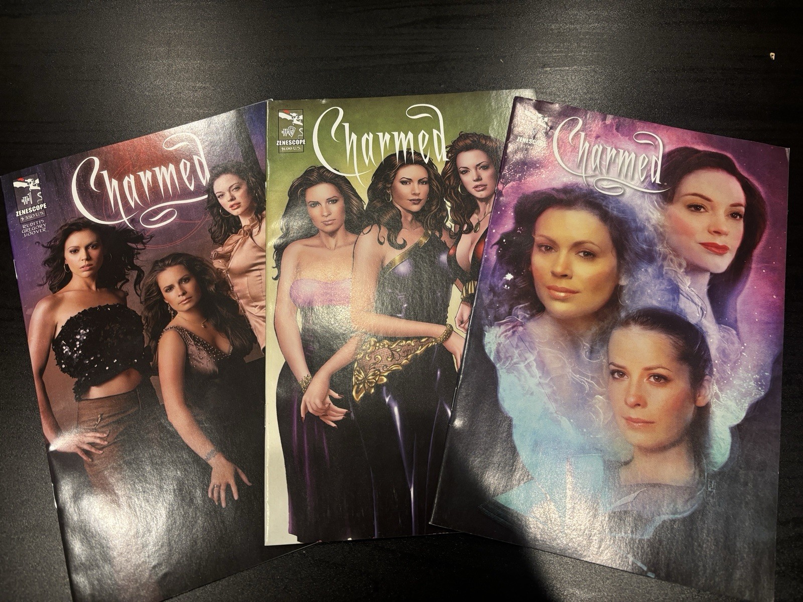 Zenescope Charmed Comic Book Lot #0A #0B #1 Cover C VF/VF+/NM