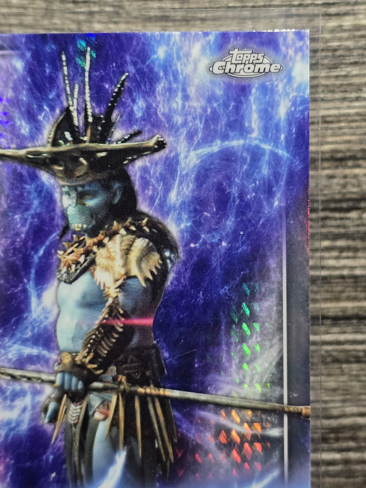 Attuma 2025 Topps Chrome Marvel Studios Prism Refractor #144 Black Panther NM+