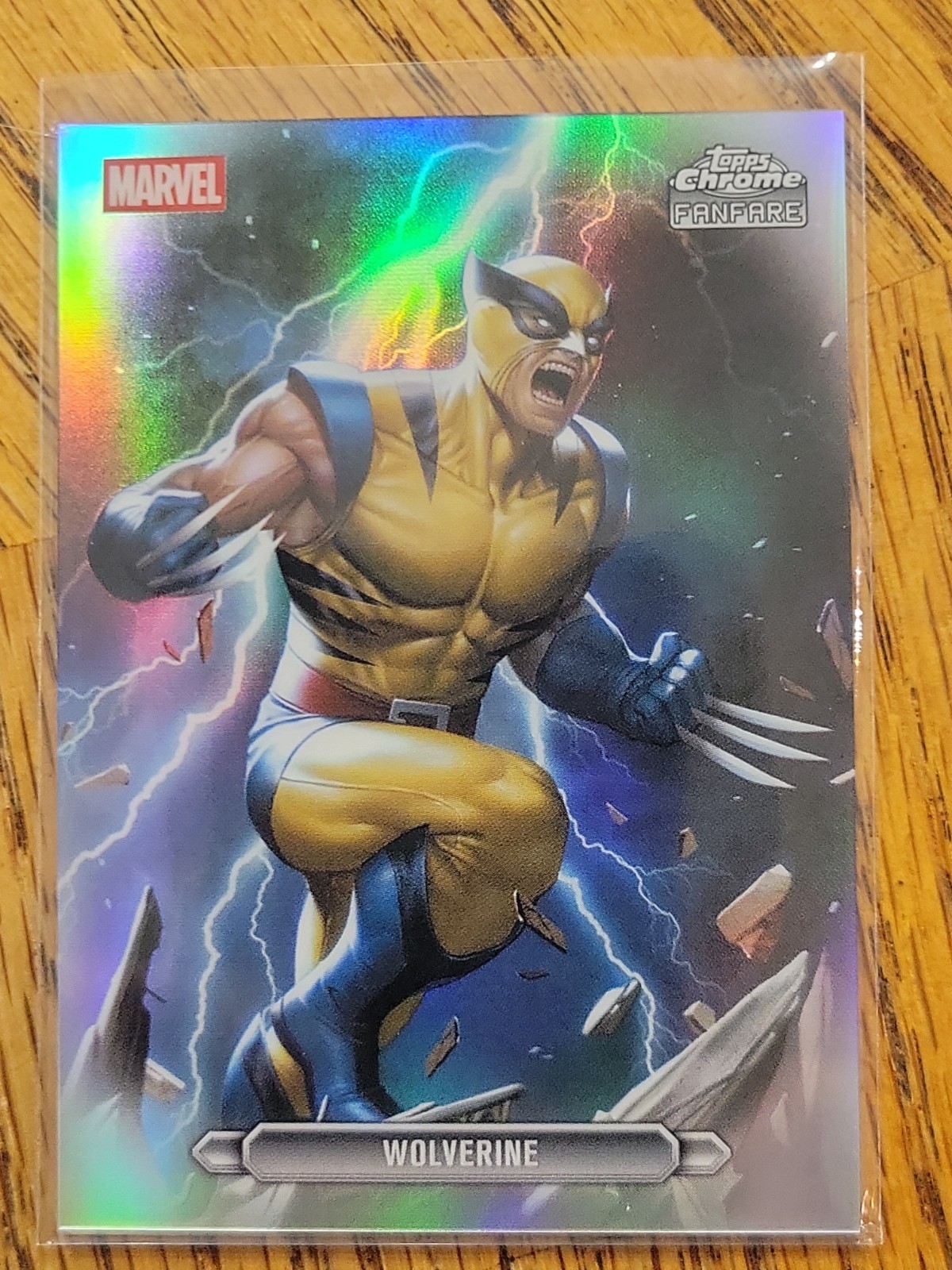 Topps Chrome Marvel Comics 2026 Fanfare Wolverine #FF-49 Insert Card