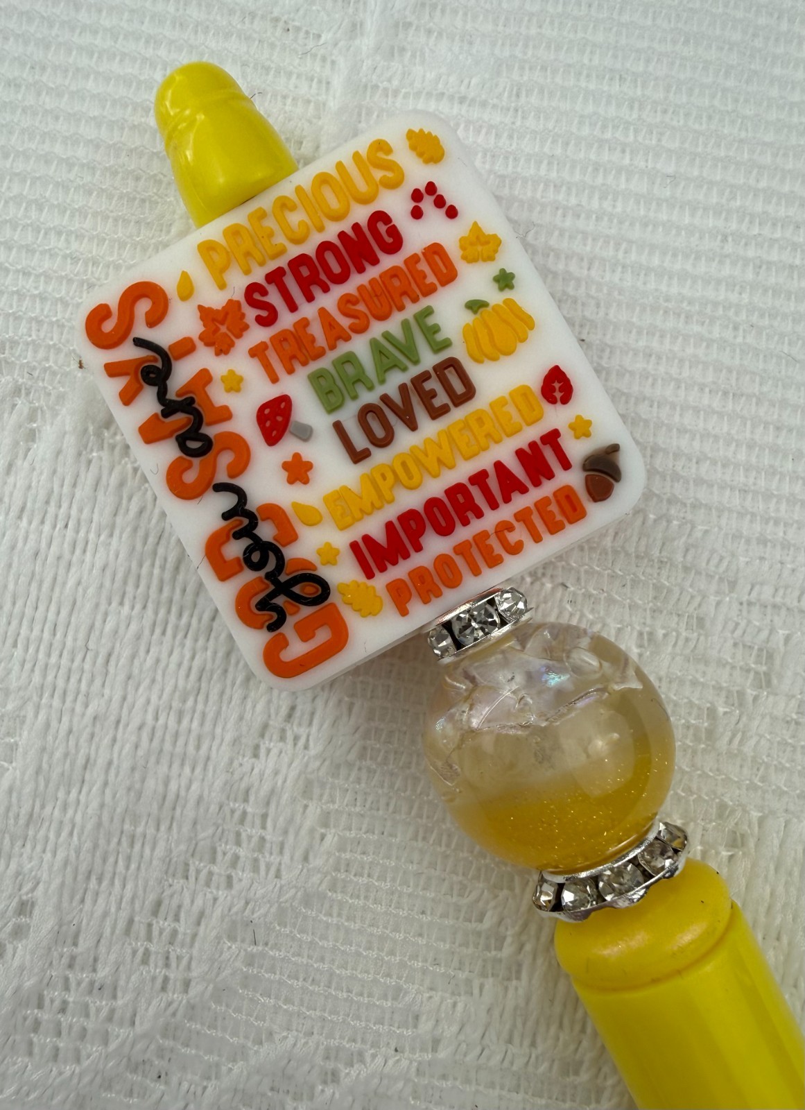 Handmade Custom beaded pens. Spiritual! Gifts. Basket filler. Journal