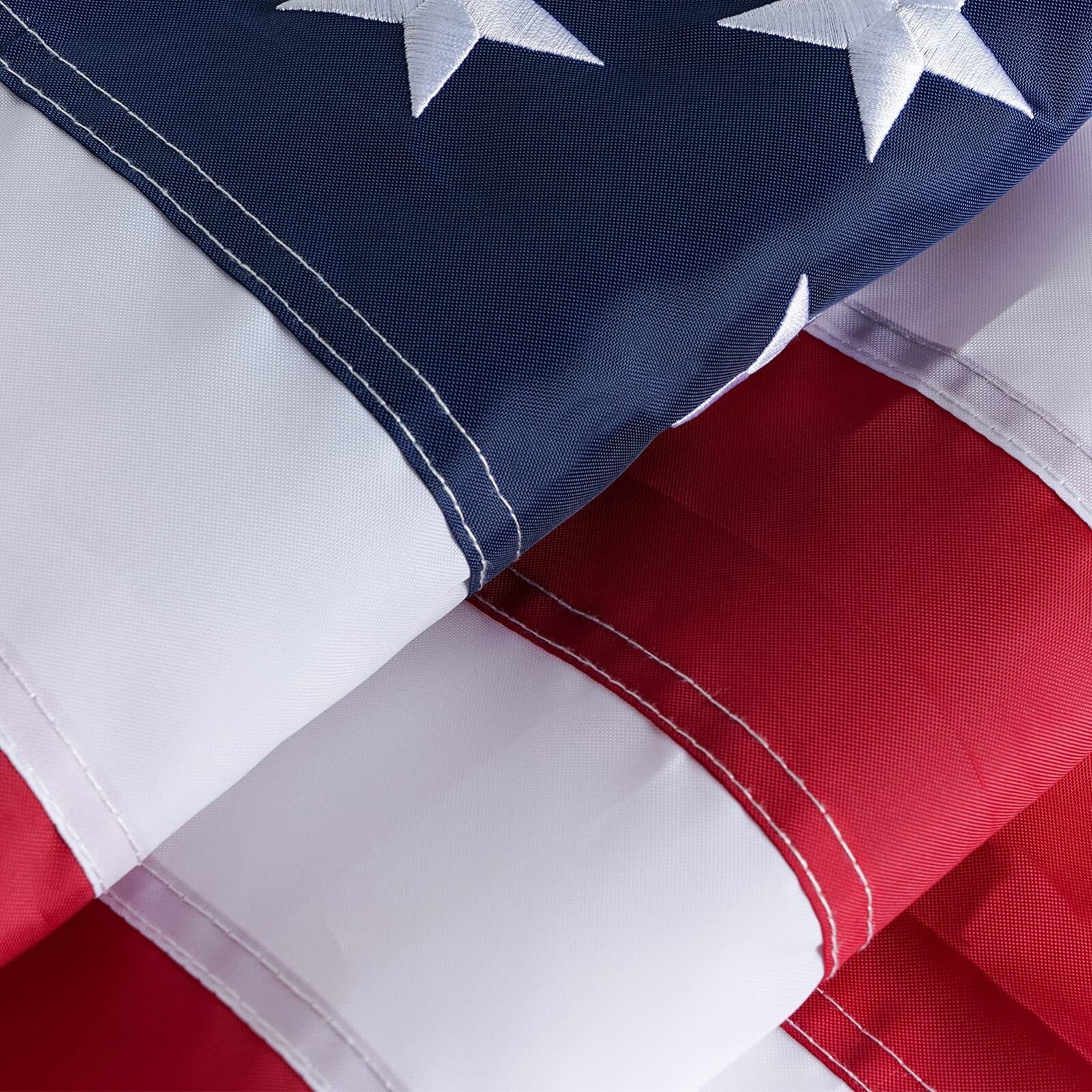 US American Flag 3×5 Made in USA Luxury Embroidered United States Flag Outdoor