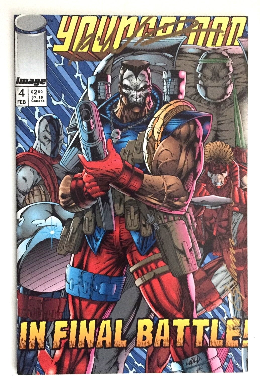 Youngblood #4 (1993) First Printing – Signed by Rob Liefeld