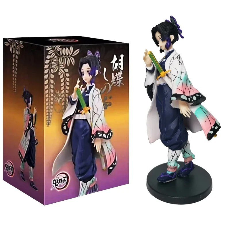 Demon Slayer Kimetsu no Yaiba Toy Shinobu Kocho 5.5″ Action Figure Toy With Box