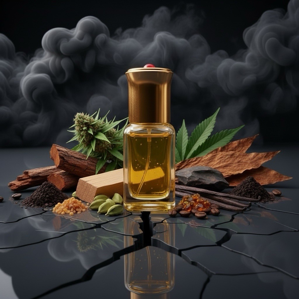 Afgano Black. Long-Lasting Oud Perfume Oil/ Attar Oil. Alcohol-Free 3ml Roll-On