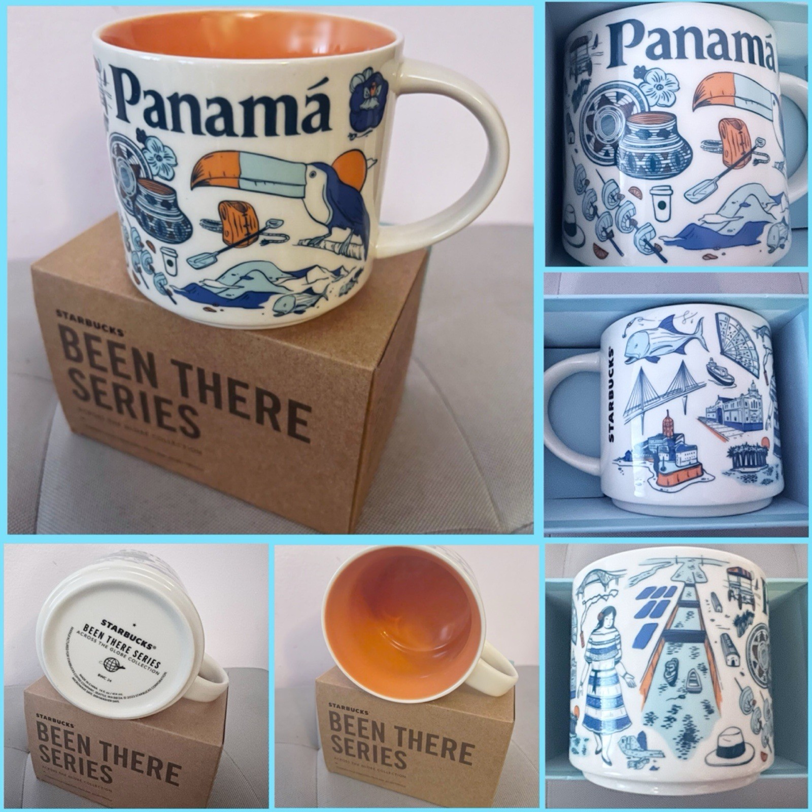 Starbucks Panama 2023 Panama Been There Series 14oz (414ml) Mug New In Box