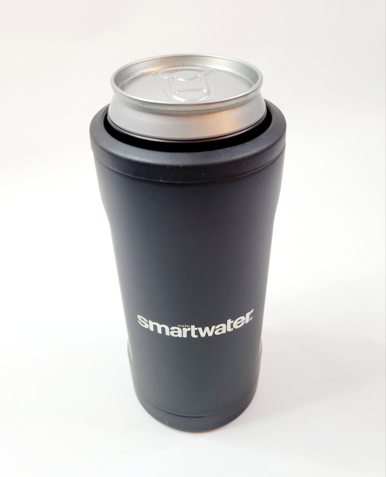 BruMate Smartwater Hopsulator 12 oz Matte Black Can Insulator Without Packaging