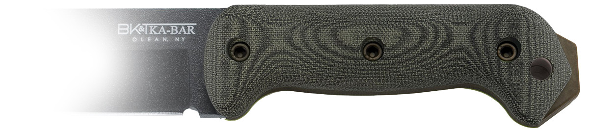 KABAR BECKER Black Micarta Knife Handles, Scales BK77-BLKHNDL