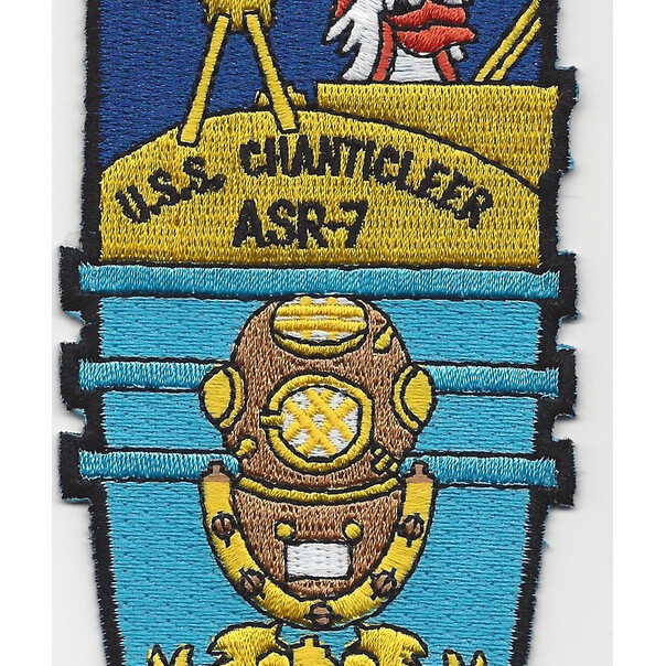 ASR-7 USS Chanticleer Patch – A Version