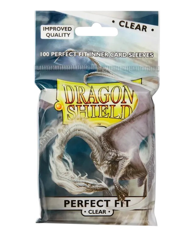 Dragon Shield Clear or Smoke Toploading Perfect Fit Sleeves Standard Size NEW