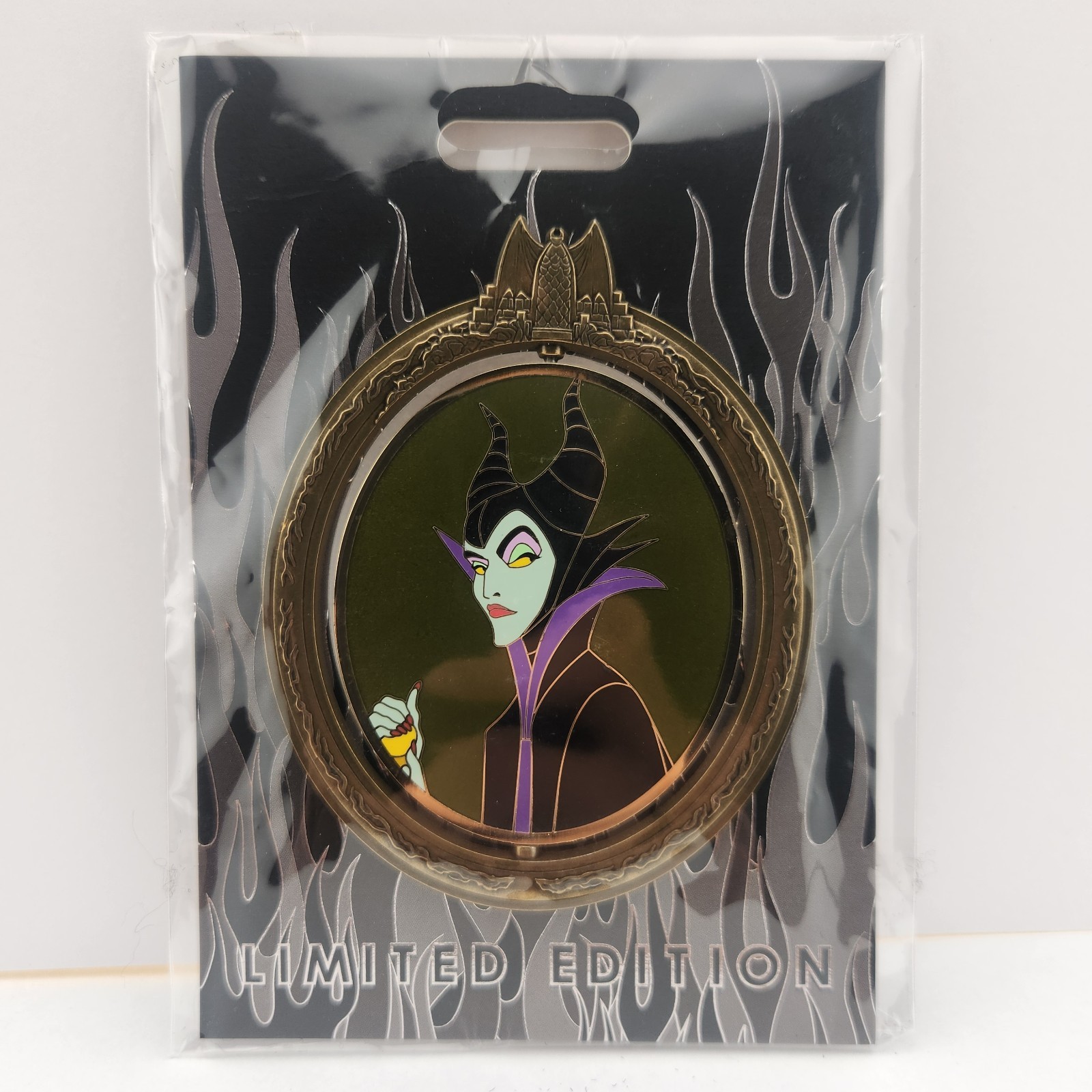 Disney WDI LE 300 D23 2022 Pin Maleficent Dragon Magical Transformations Spinner