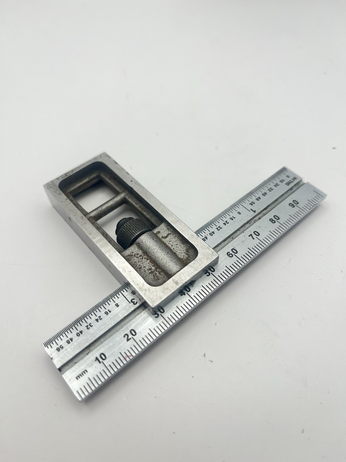 Engineering Double Square 4” / 10cm Rule