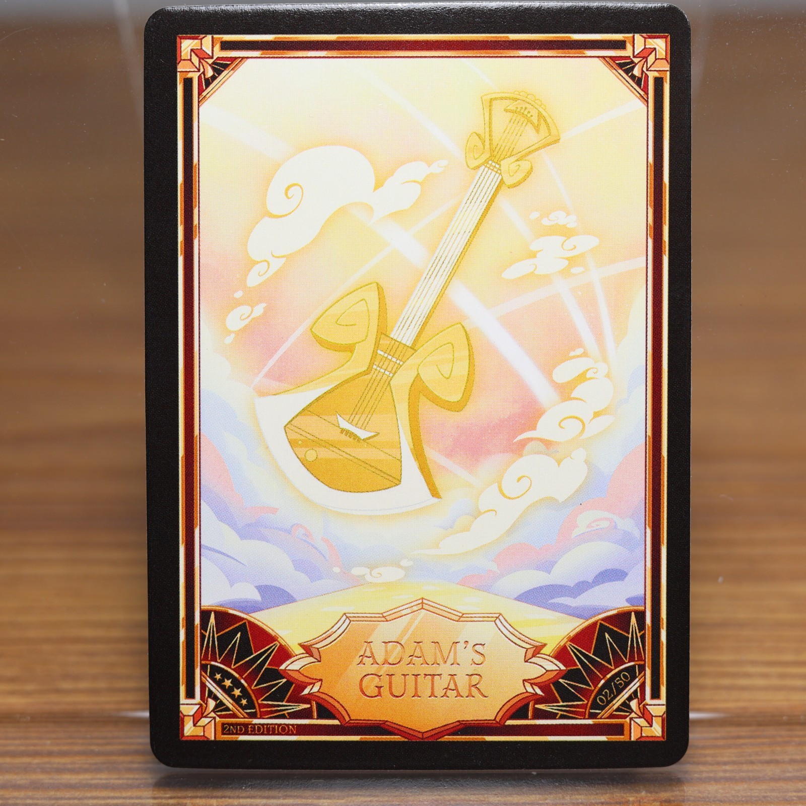 Hazbin Hotel Trading Card Adam’s Guitar 02/50 – Season 1 2nd edition