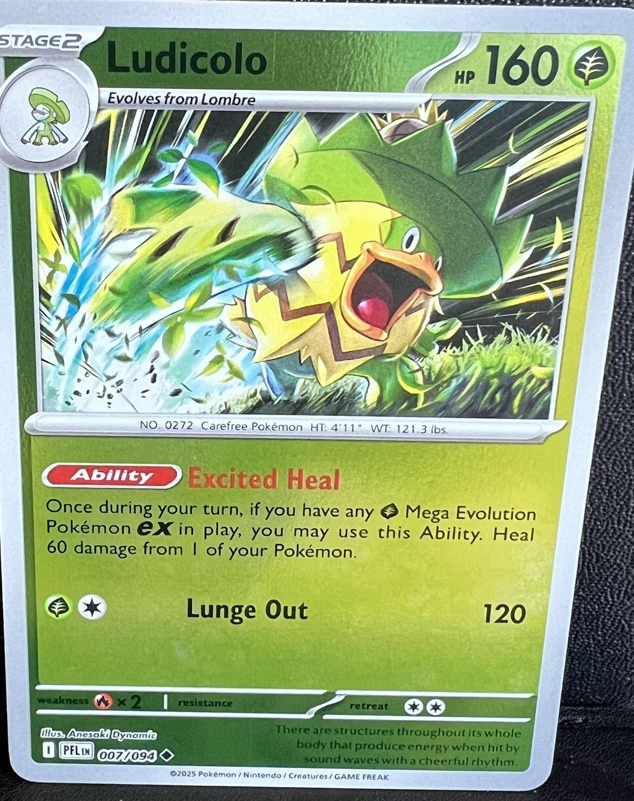 Pokémon Ludicolo Phantasmal Flames #7 🇺🇸