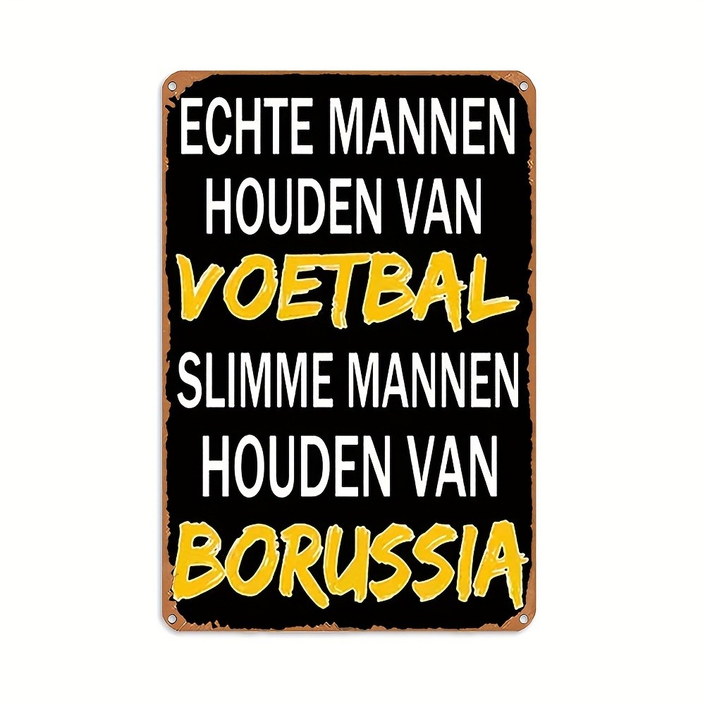 One Piece of Vintage Tin Metal Signs Home Décor 8×12, Measuring , Sturdy And