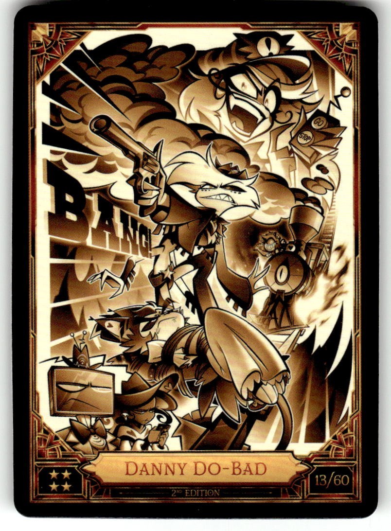 Hazbin Hotel Season 2 Trading Cards 13/60 DANNY DO-BAD 2nd Edition NON-FOIL