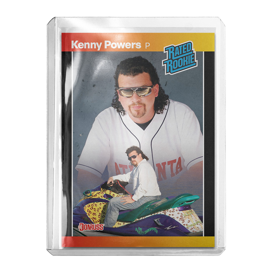 Kenny Powers x Eastbound & Down Custom ’89 Style Sports Novelty Trading Card