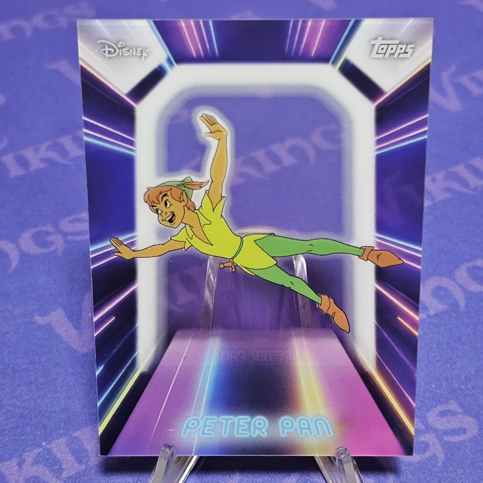 Topps Disney Neon Peter Pan Illuminated Neon Lights Acetate #NPL-18 2026