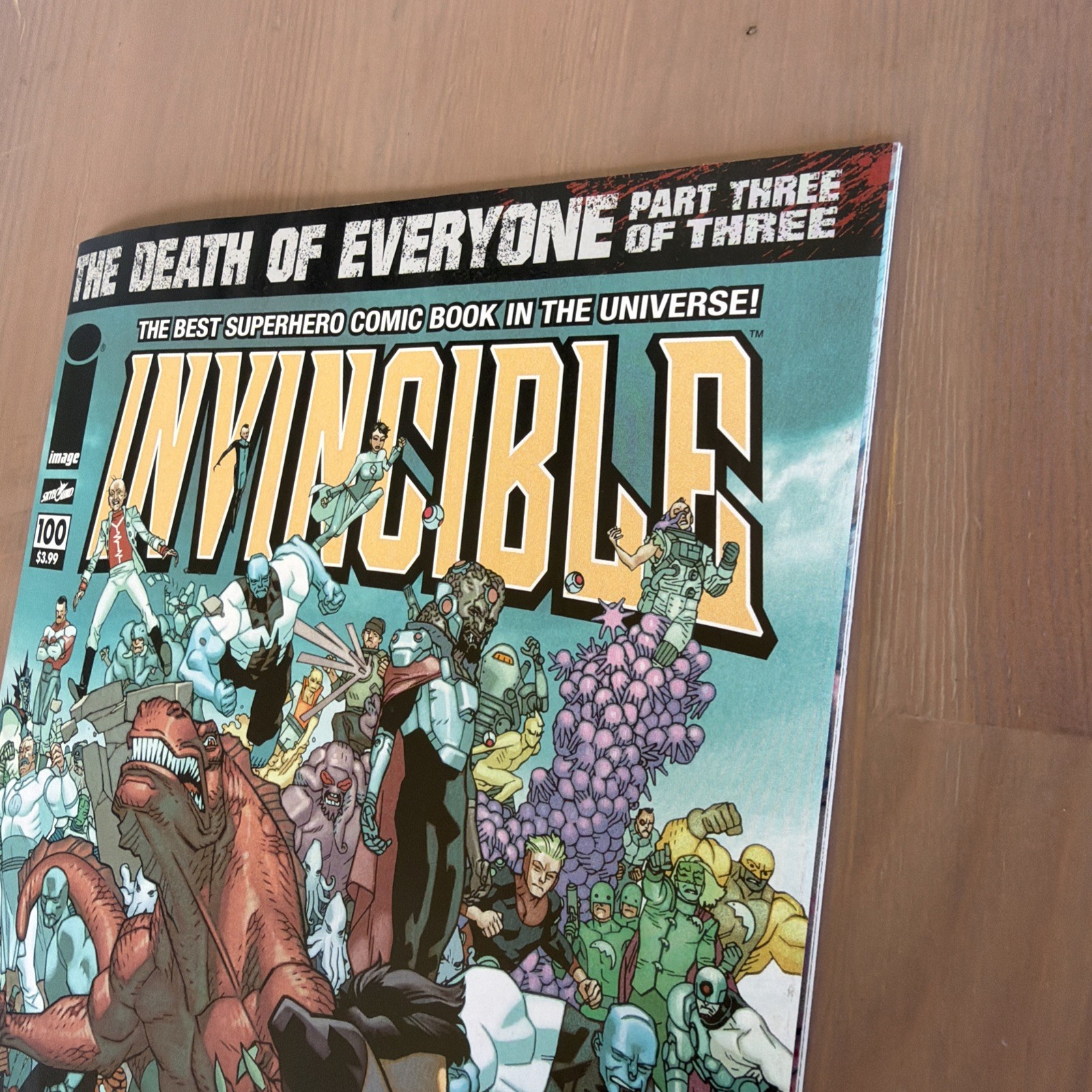 Invincible #100 Cory Walker Cover B Variant The Death of Everyone