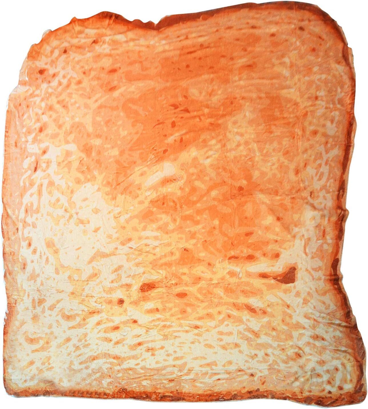 Bread Blanket, Toast Throw Blanket for Adult and Kids, 50”*60”,