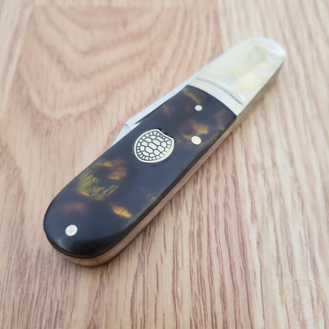 Rough Ryder Barlow Folding Knife Stainless Clip Point Blade Synthetic Handle