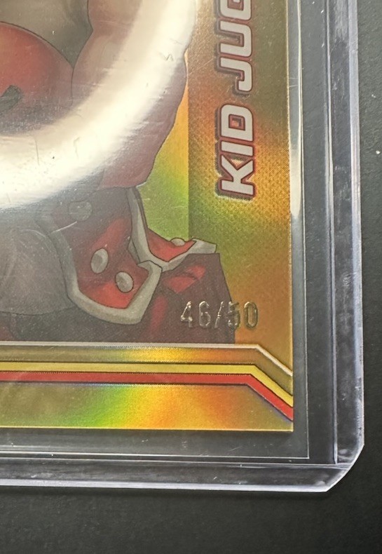 2026 Topps Chrome Marvel Kid Juggernaut #064 True Gold Parallel /50