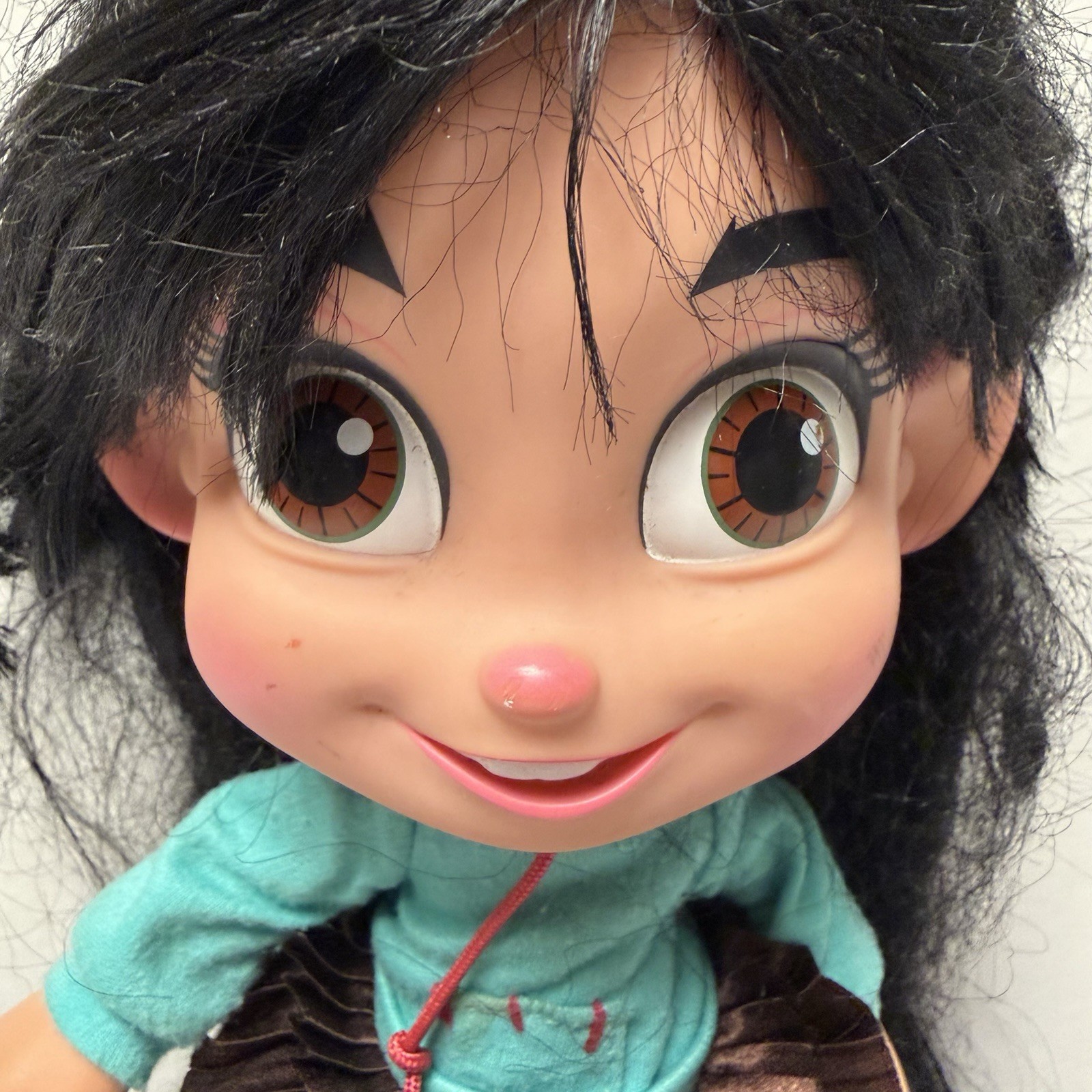 Taffyta Muttonfudge & Vanellope Talking Dolls Wreck It Ralph Disney Store READ