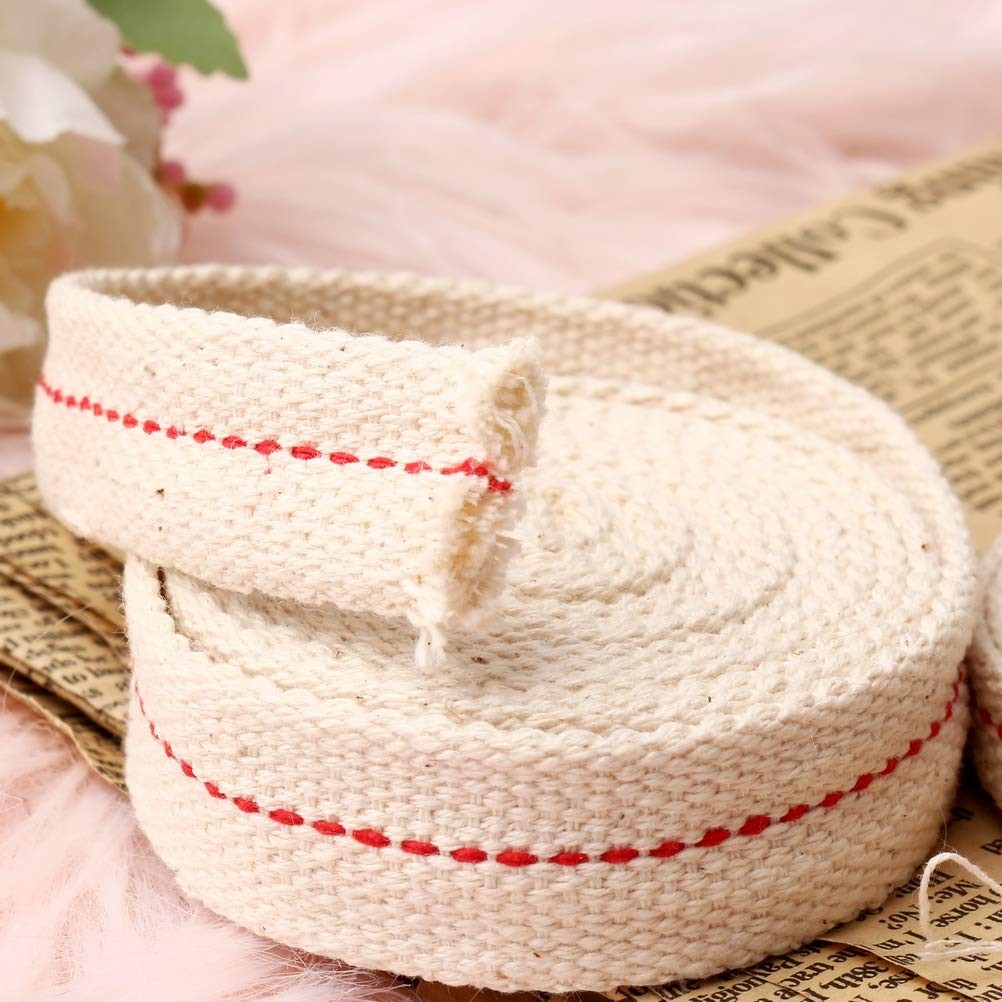 3 Rolls Flat Cotton Wick Replacement for Oil Lantern Kerosene Burner Stove