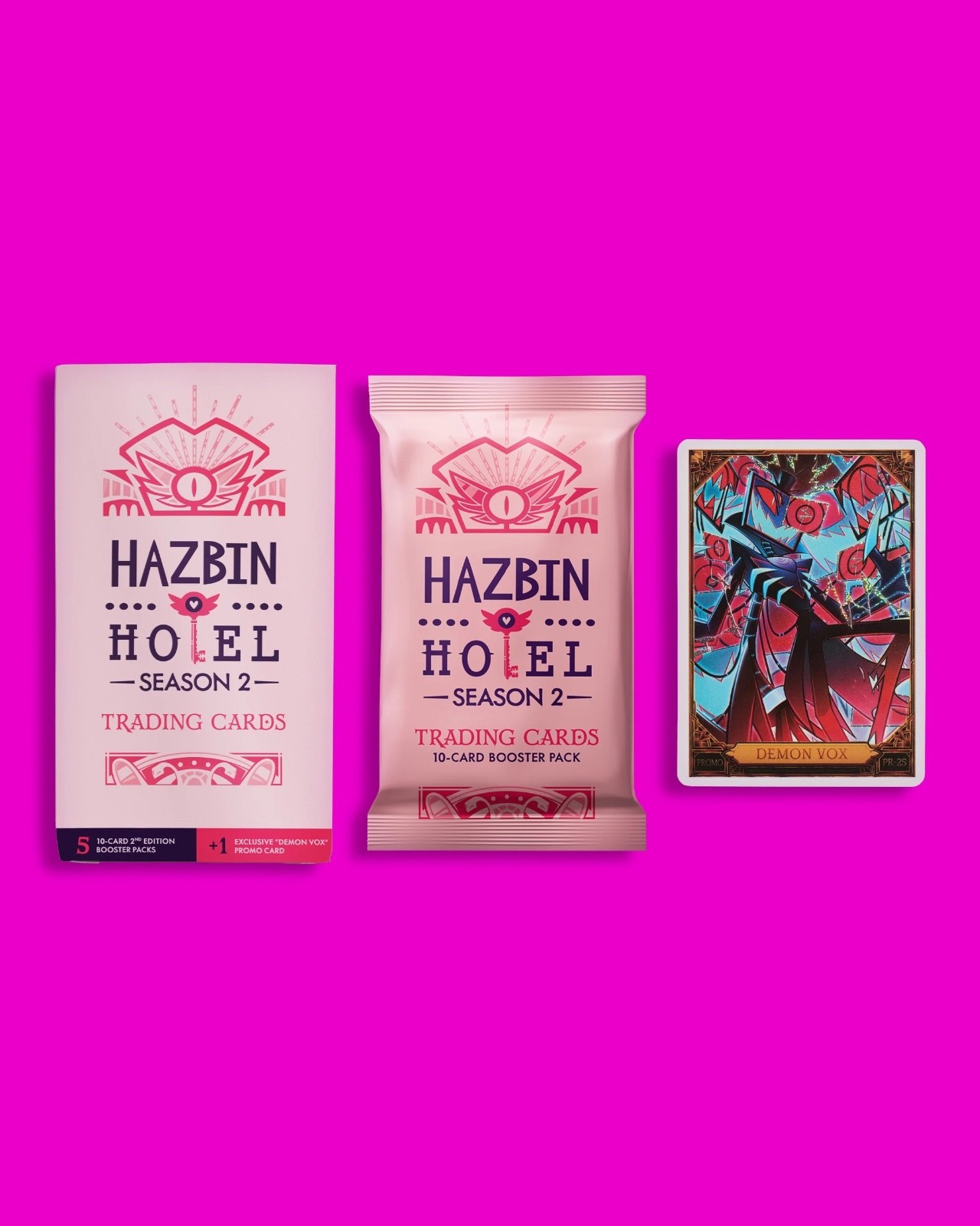 Hazbin Hotel Season Two Trading Cards 2nd Edition Blaster Box IN HAND