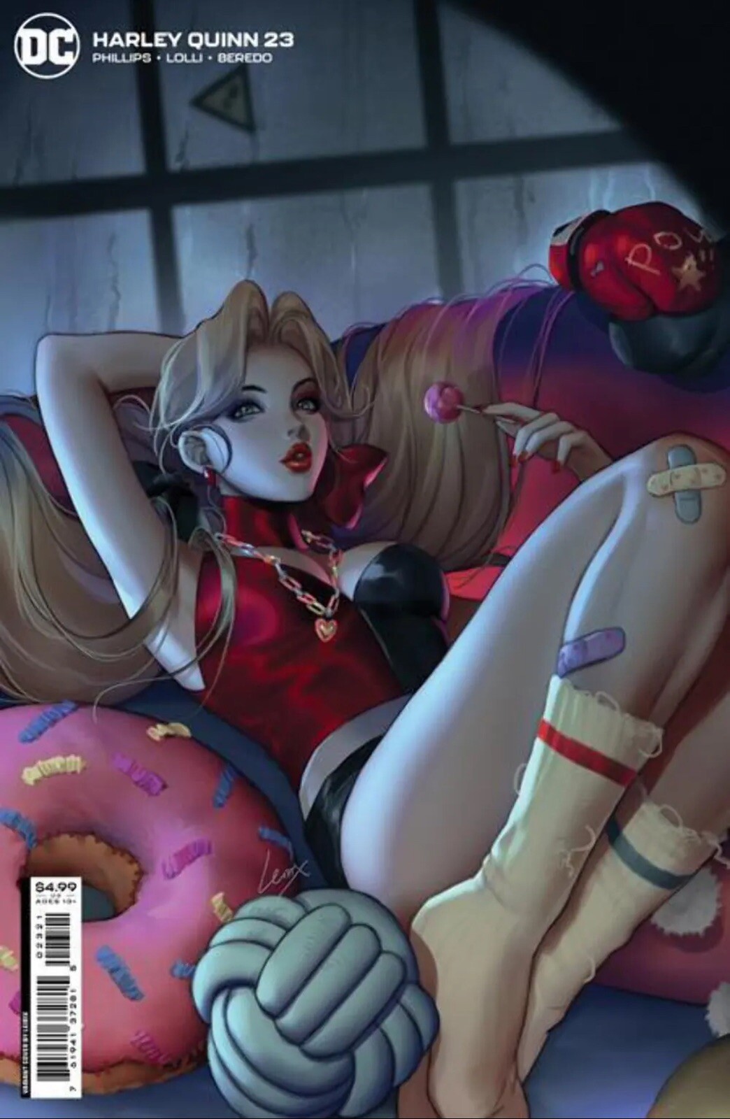 Harley Quinn #23 B Lesley Leirix Li Card Stock Variant NM