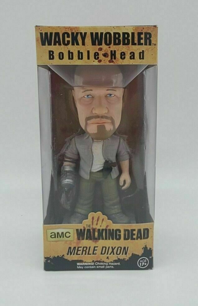 FUNKO WALKING DEAD MERLE DIXON WACKY WOBBLER BOBBLEHEAD – VINYL FIGURE