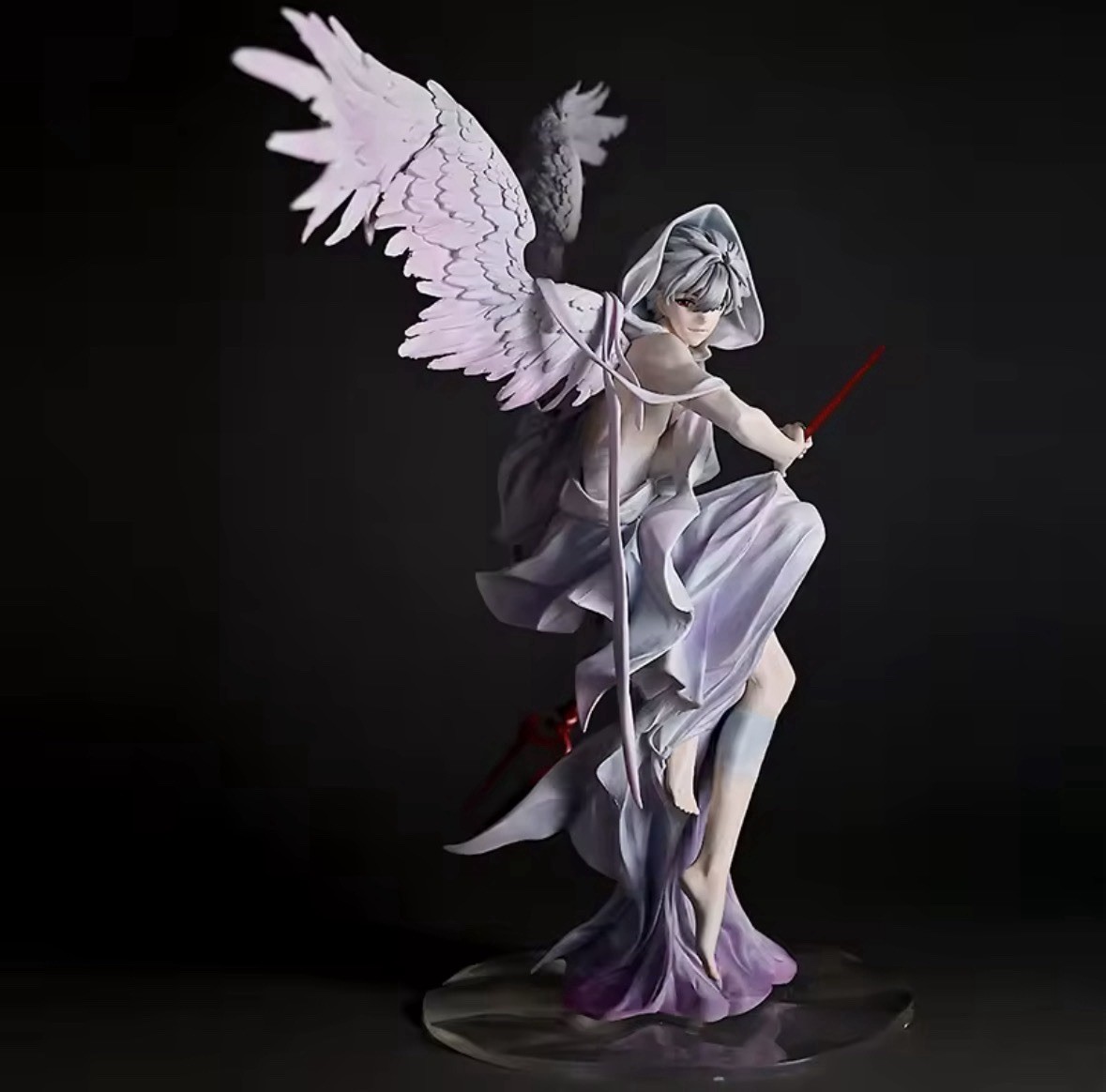 Evangelion Kaworu Nagisa Angel 28cm 1/7 Scale PVC Anime Figure